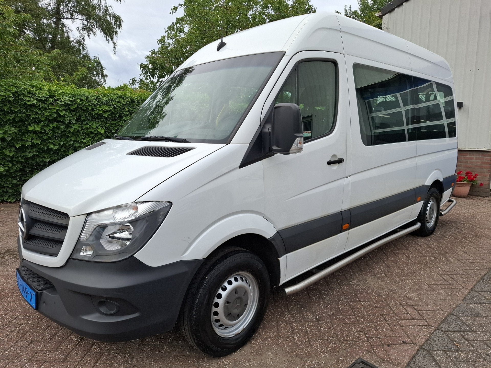 Mercedes-Benz Sprinter 316 NGT 1.8 8750.- INCL BTW 9-PERSOON, Auto's, Automaat, Gebruikt, 1796 cc, Wit