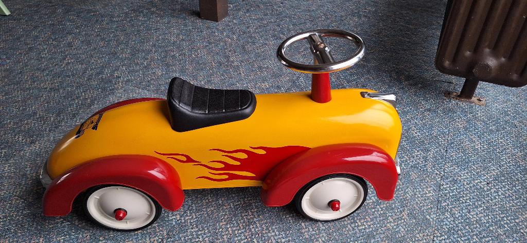 Retro Loopauto / loopwagen -MOET WEG-, Ophalen of Verzenden, Zo goed als nieuw, Loopvoertuig