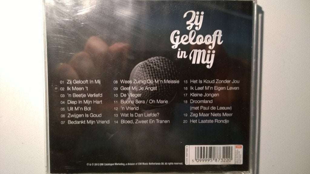 André Hazes - Zij Gelooft In Mij, Ophalen of Verzenden, Zo goed als nieuw, Levenslied of Smartlap
