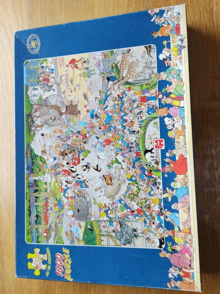 Jan van Haasteren puzzel 1000 stukjes, Ophalen of Verzenden, 500 t/m 1500 stukjes, Zo goed als nieuw