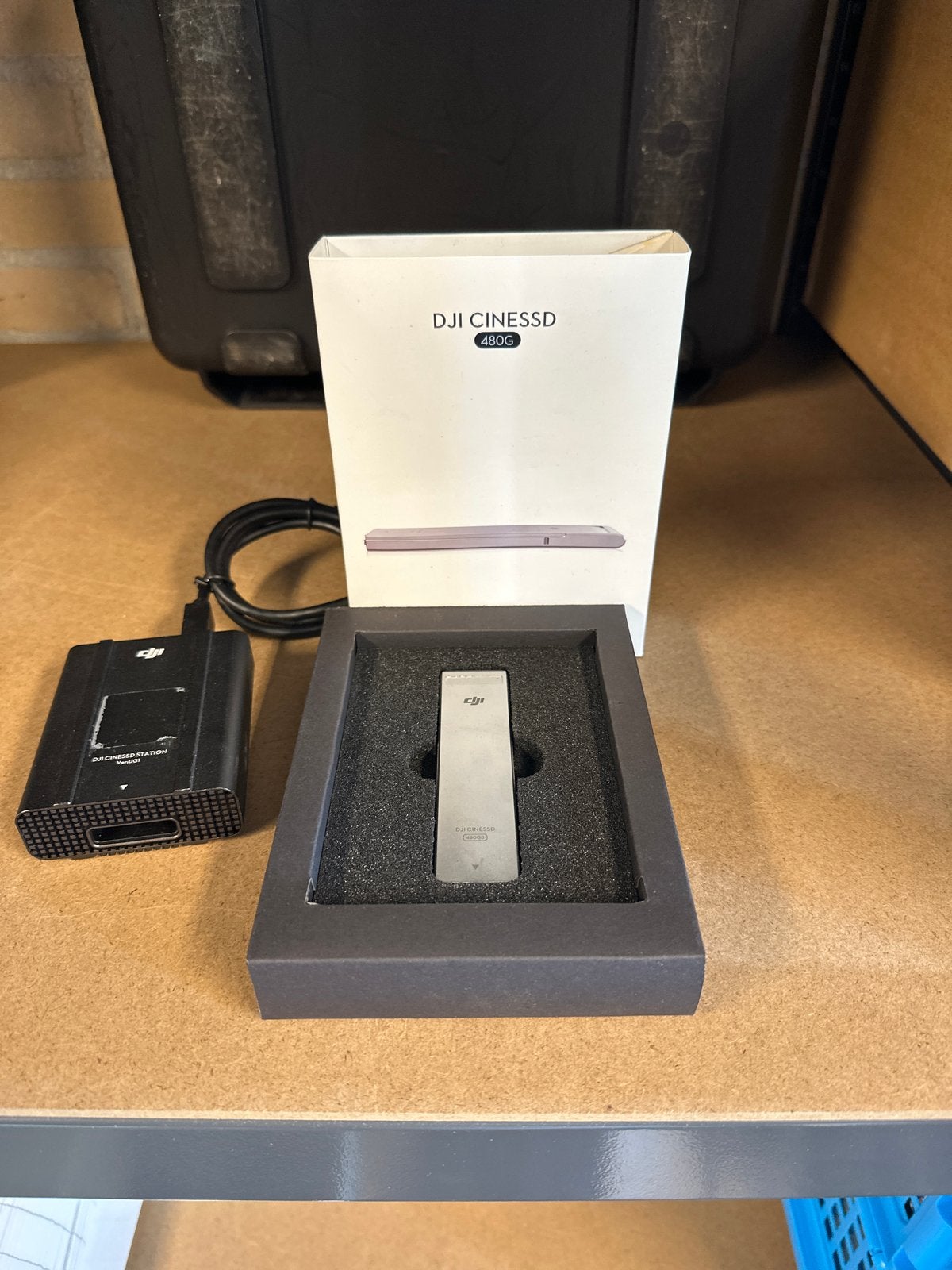 DJI CINESSD 480G met CINESSD Station, SSD, Ophalen of Verzenden, Zo goed als nieuw, Desktop