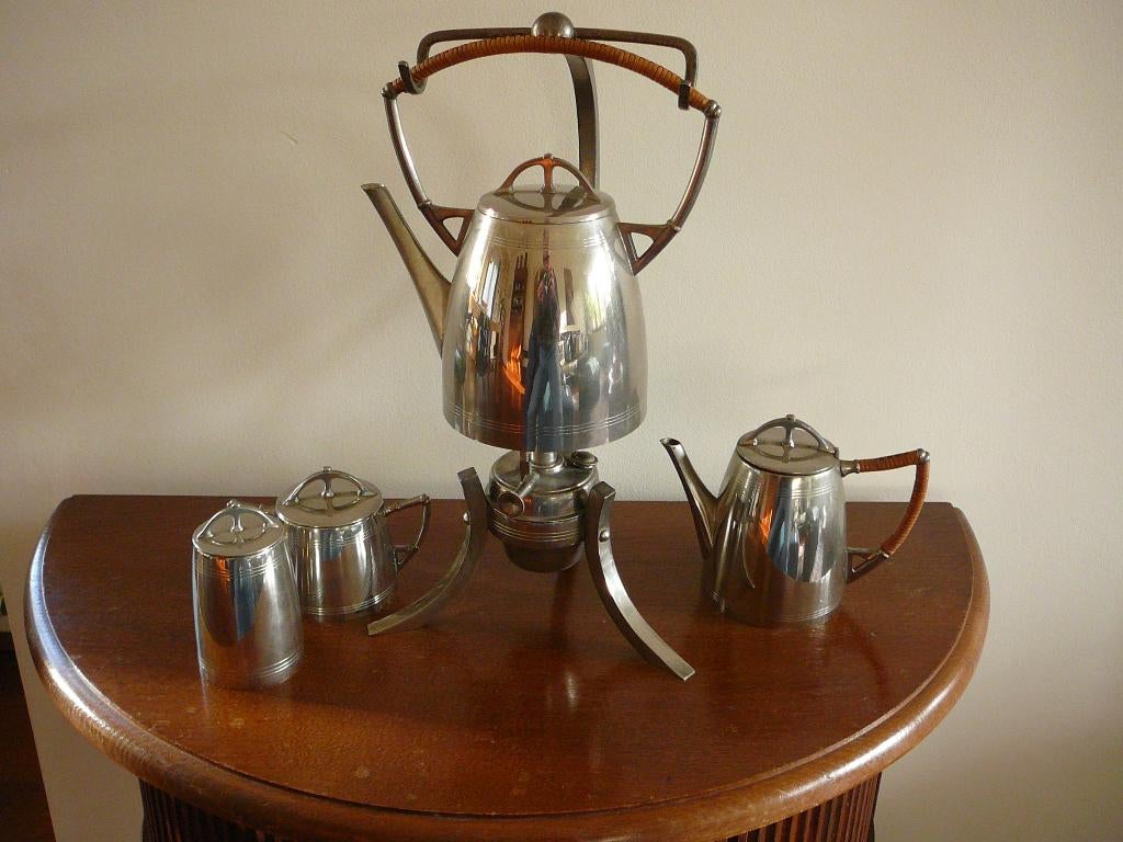 Daalderop koffie/thee/suiker/melk Art deco, Ophalen