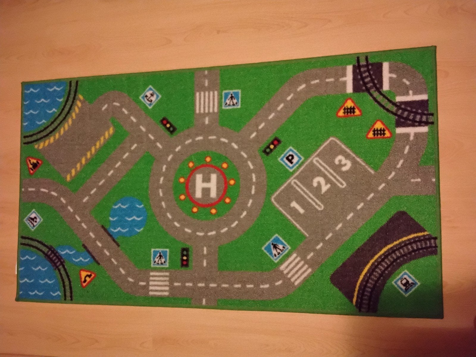 Verkeersmat, Kinderen en Baby's, Speelgoed | Speelkleden, Ophalen, Zo goed als nieuw