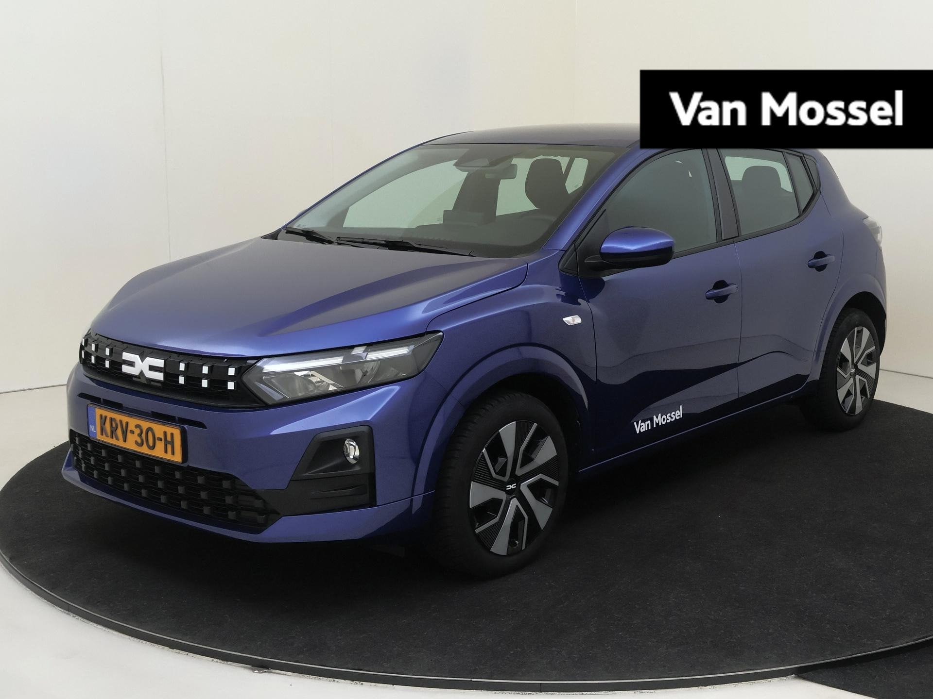 Dacia Sandero 1.0 TCe 100 PK limited edition | Blue Iron, Auto's, Voorwielaandrijving, 565 kg, Euro 6, Origineel Nederlands