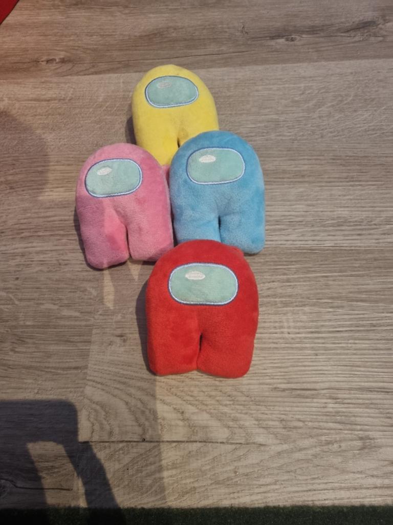 Among-us knuffeltjes, Gebruikt, Overige merken, Overige karakters, Overige typen