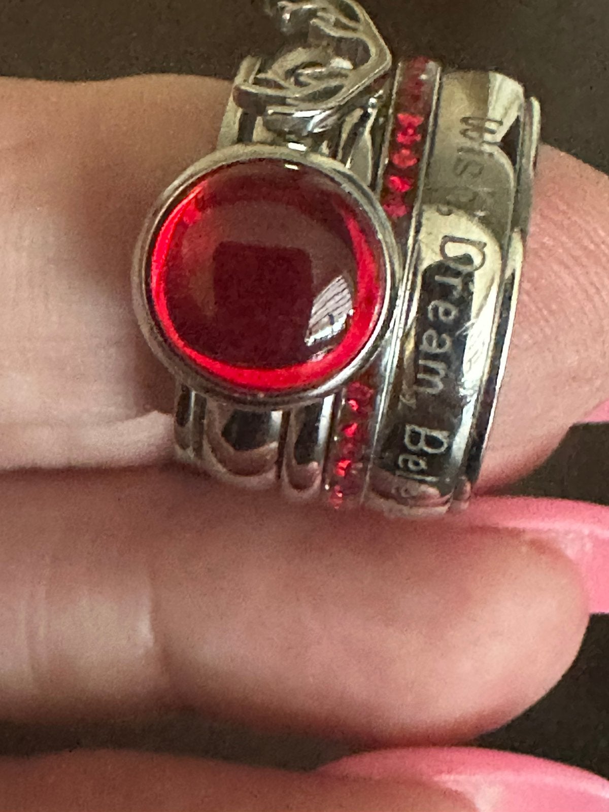 IXXI ring maat 18, Sieraden, Tassen en Uiterlijk, Ringen, Ophalen, Zo goed als nieuw, 18 tot 19, Dame