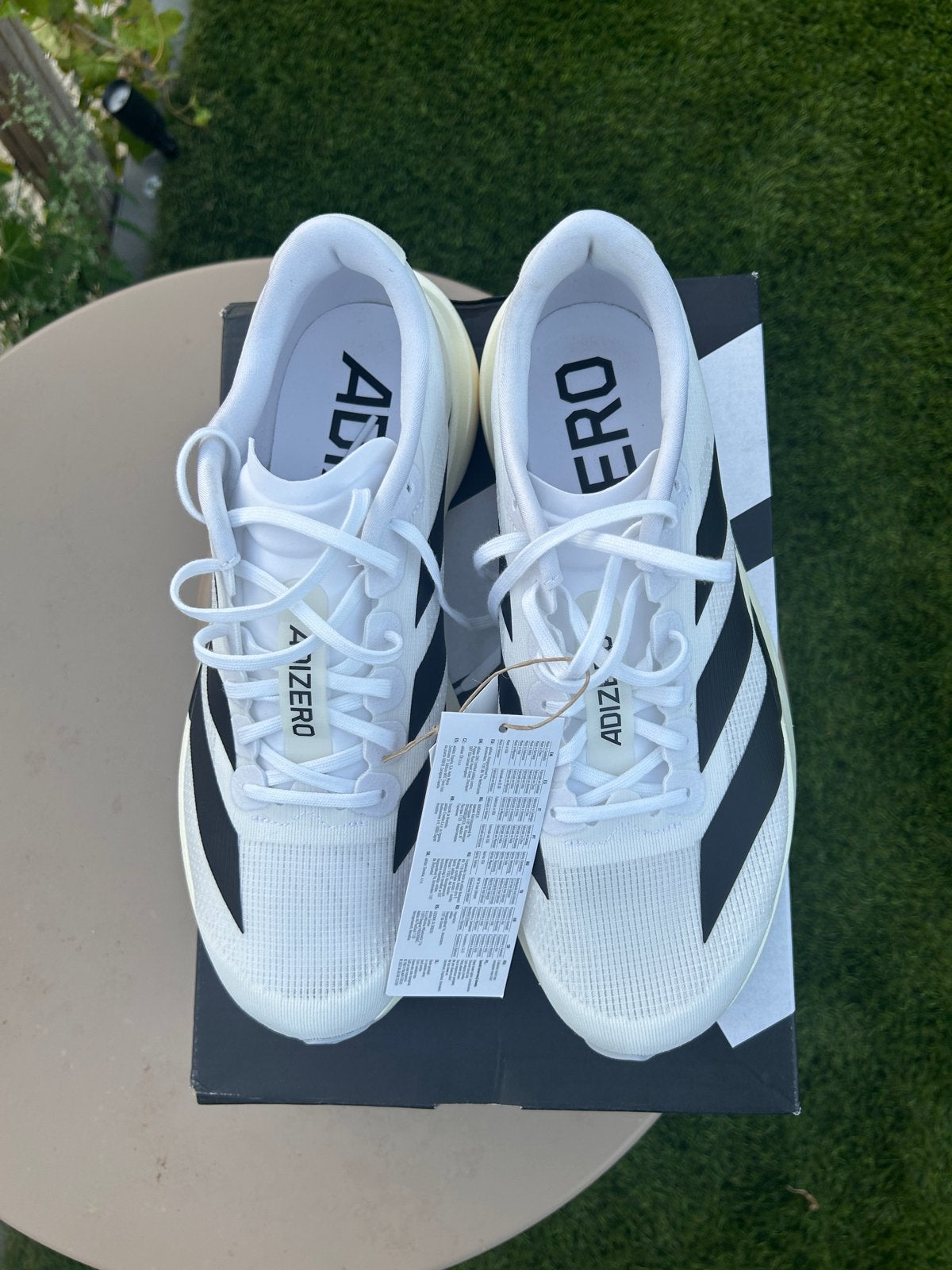Adidas Adizero SL M hardloopschoenen - Nieuw in doos, Ophalen of Verzenden, Nieuw, Wit, Sneakers of Gympen