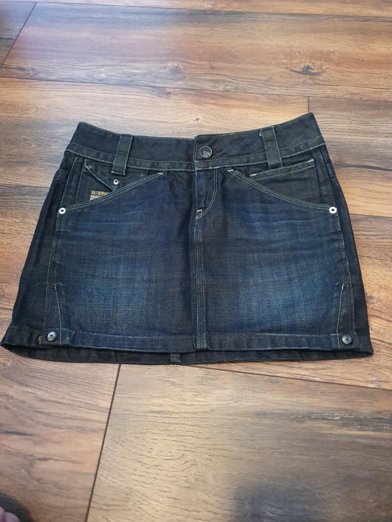 G-STAR mini rokje, Ophalen of Verzenden, Zo goed als nieuw, Zwart, Boven de knie