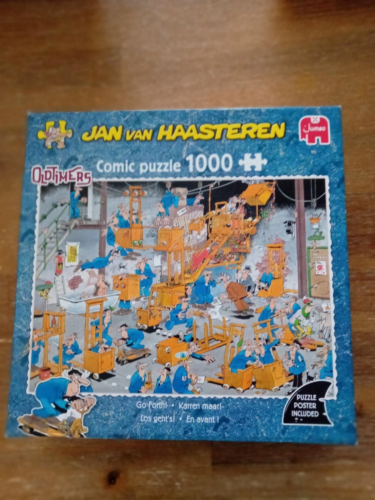 JVH Karren maar 1000 stukjes, Ophalen of Verzenden, 500 t/m 1500 stukjes, Zo goed als nieuw