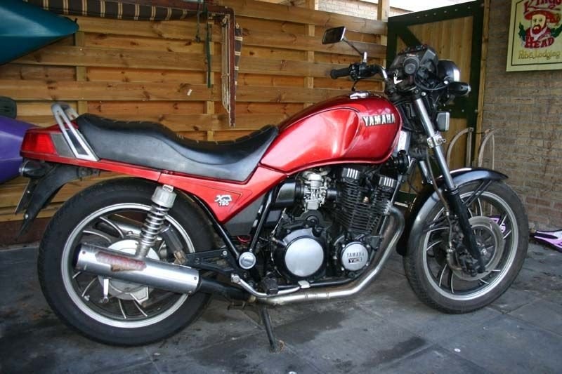 yamaha 750xj, Ophalen