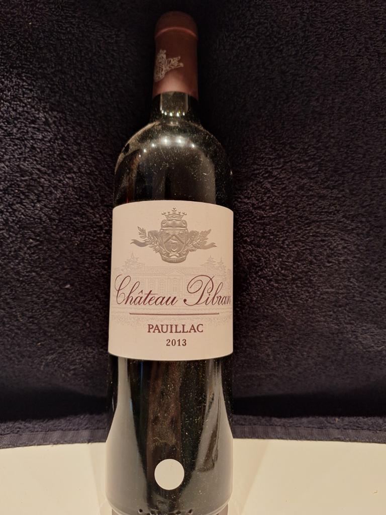 Château Pibran Pauillac 2013 Rode Wijn, Verzamelen, Frankrijk, Nieuw, Ophalen of Verzenden, Rode wijn