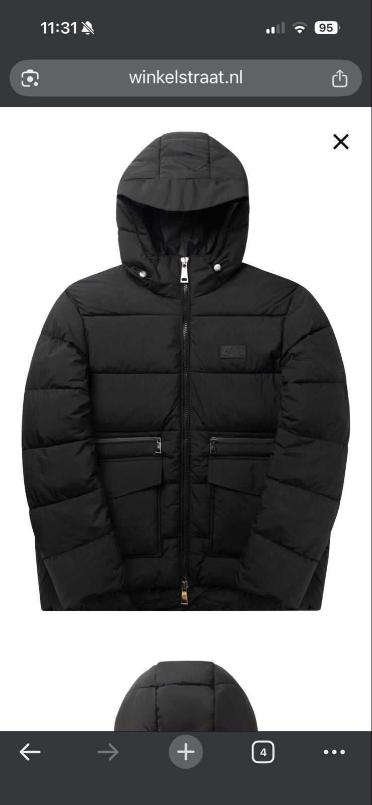 Nieuwe AB Lifestyle heavy puffer jas voor heren - Maat L, Ophalen, Nieuw, Maat 52/54 (L), Zwart