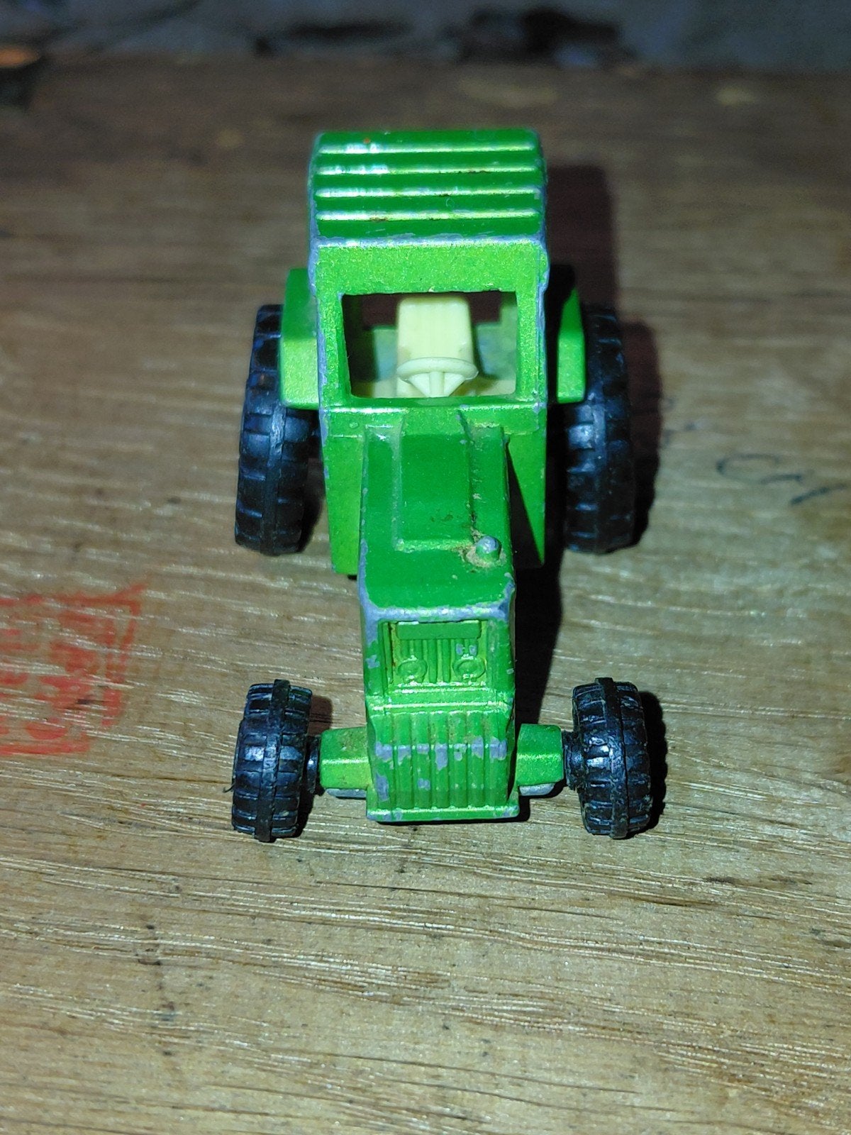Modelauto/tractor John Deere, Ophalen of Verzenden, Gebruikt, Tractor of Landbouw, Matchbox
