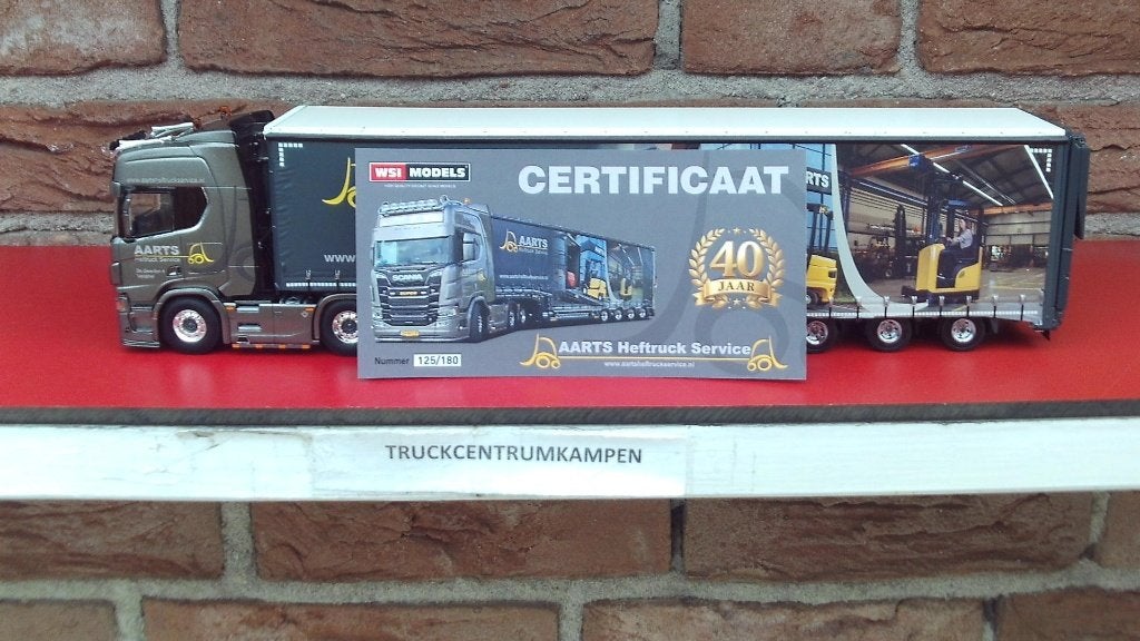 WSI  Scania  R  Highline  6 x 2  Aarts  Heftruck  Service., Ophalen of Verzenden, Nieuw, Bus of Vrachtwagen, Wsi