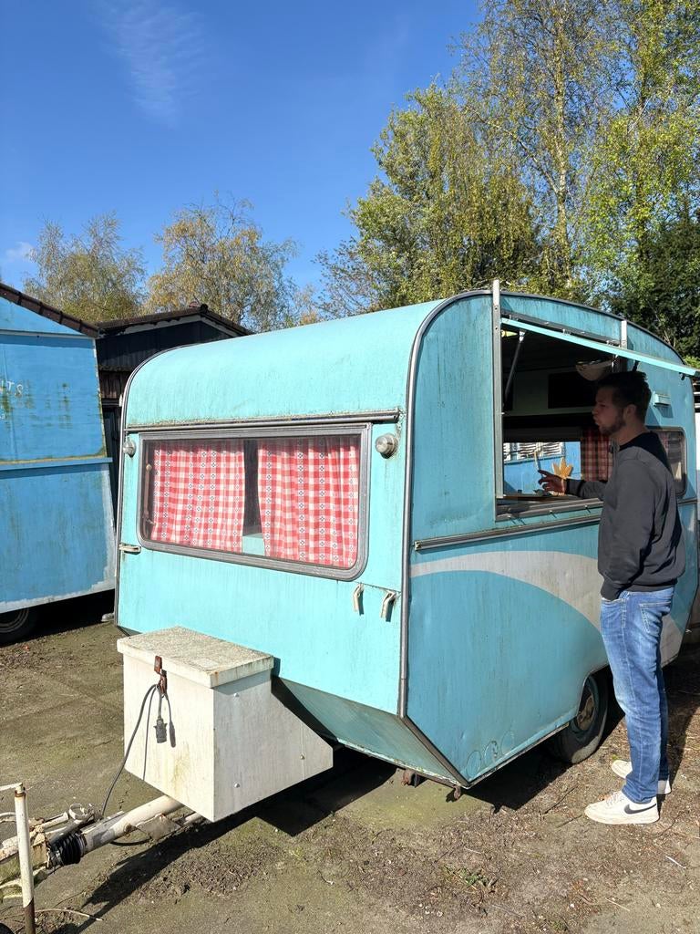 TEAB Foodtruck opknapper - Unieke kans voor ondernemers!, Caravans en Kamperen, Caravans, Overige merken, Koelkast, Particulier