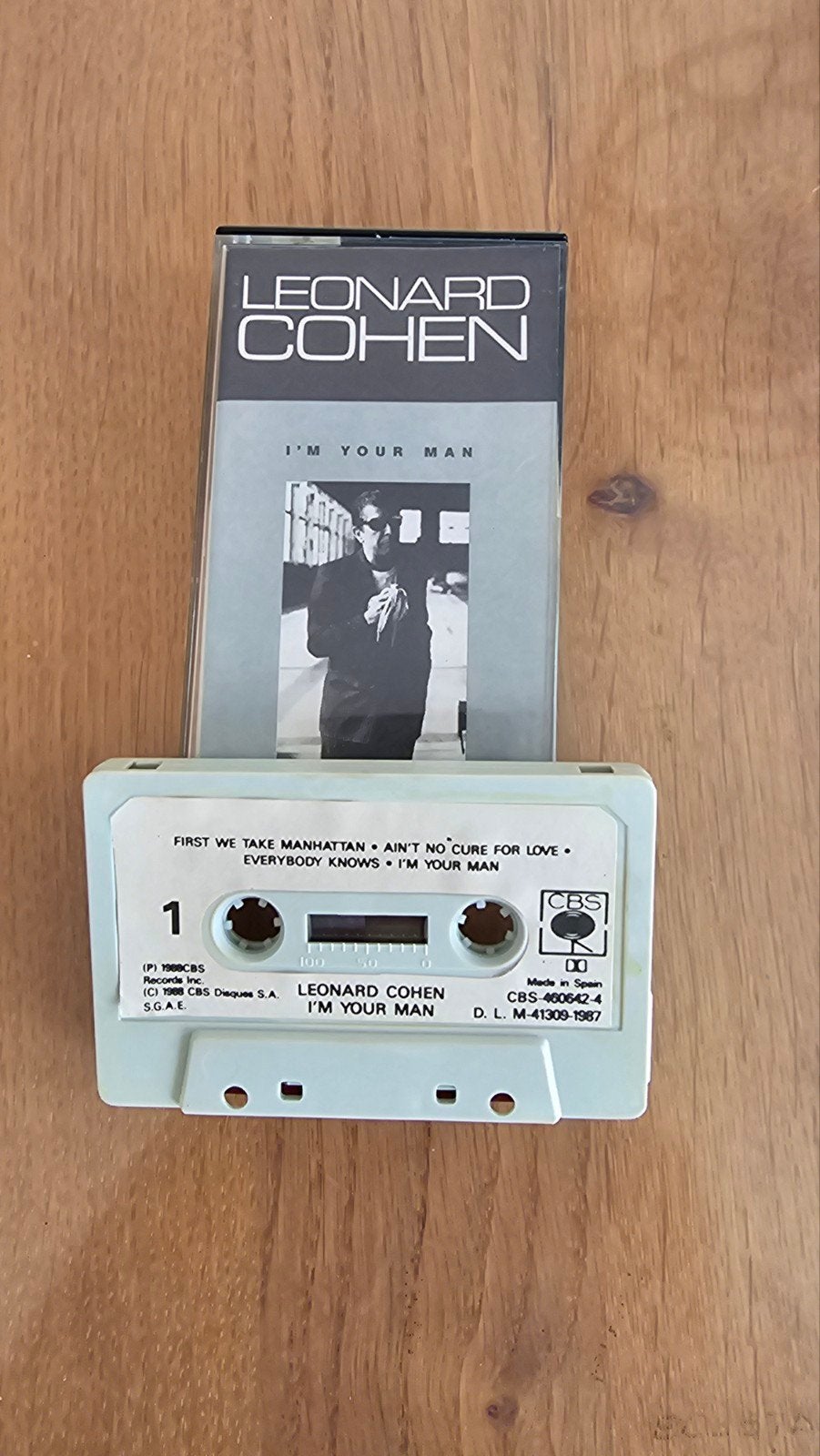 Leonard Cohen - I'm Your Man (Cassette), Gebruikt, 1 bandje, Ophalen of Verzenden, Origineel
