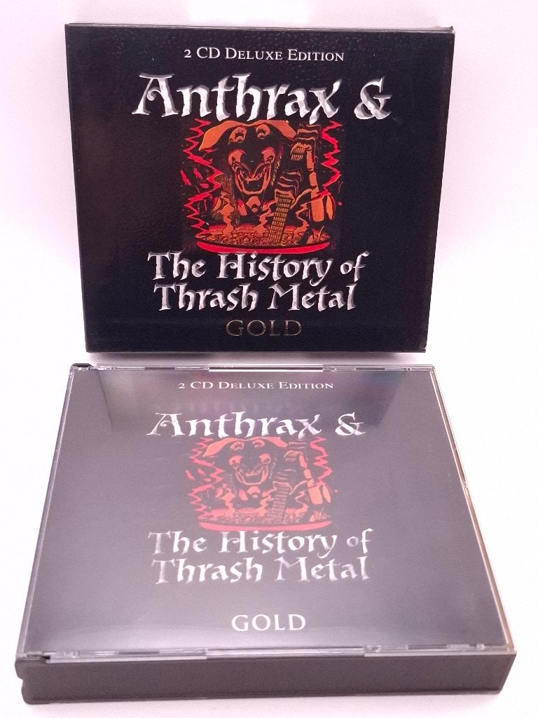 Anthrax & The History Of Thrash Metal cd, Cd's en Dvd's, Ophalen of Verzenden, Zo goed als nieuw, Boxset