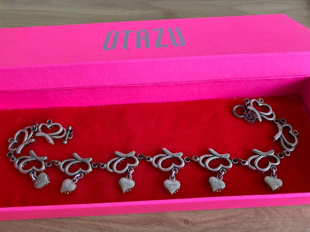 Otazu ketting in originele doos, Overige materialen, Verzenden, Zo goed als nieuw, Zilver