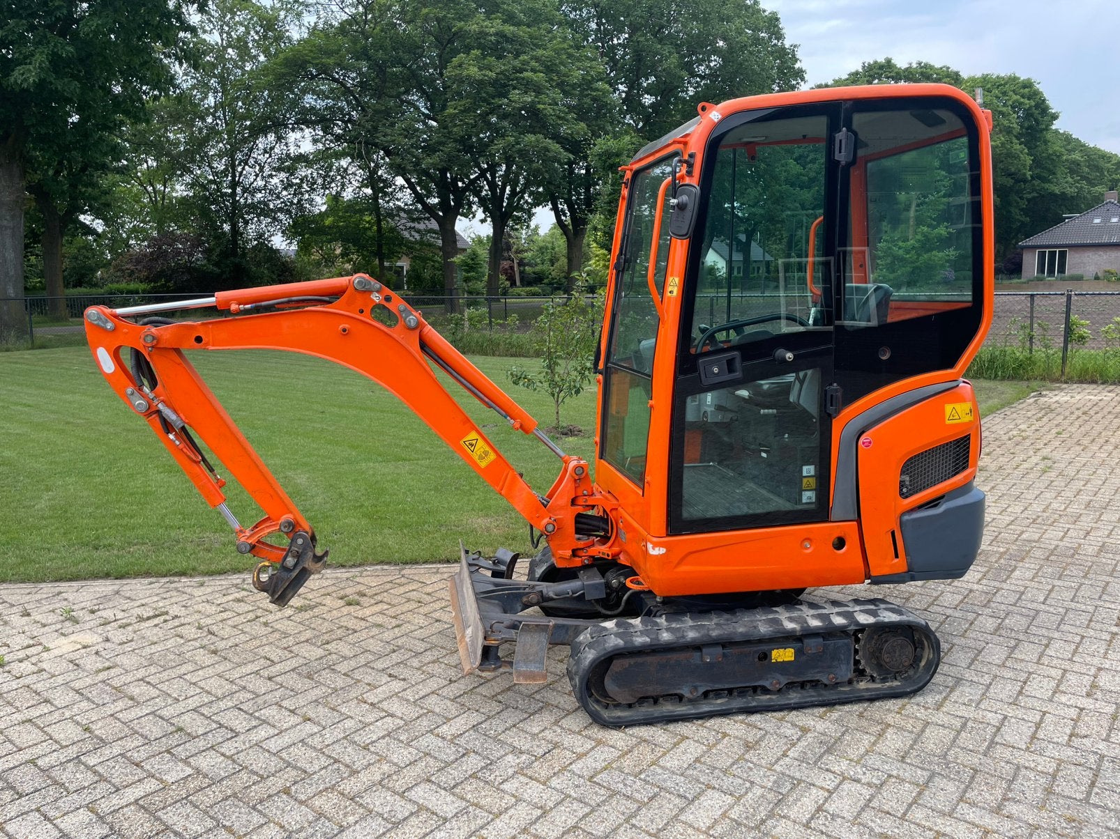 Kubota kx016 graafmachine minigraver, Tuin en Terras, Ophalen
