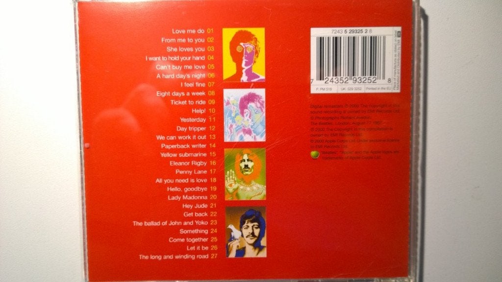 The Beatles - 1, Ophalen of Verzenden, Zo goed als nieuw, Pop, Album