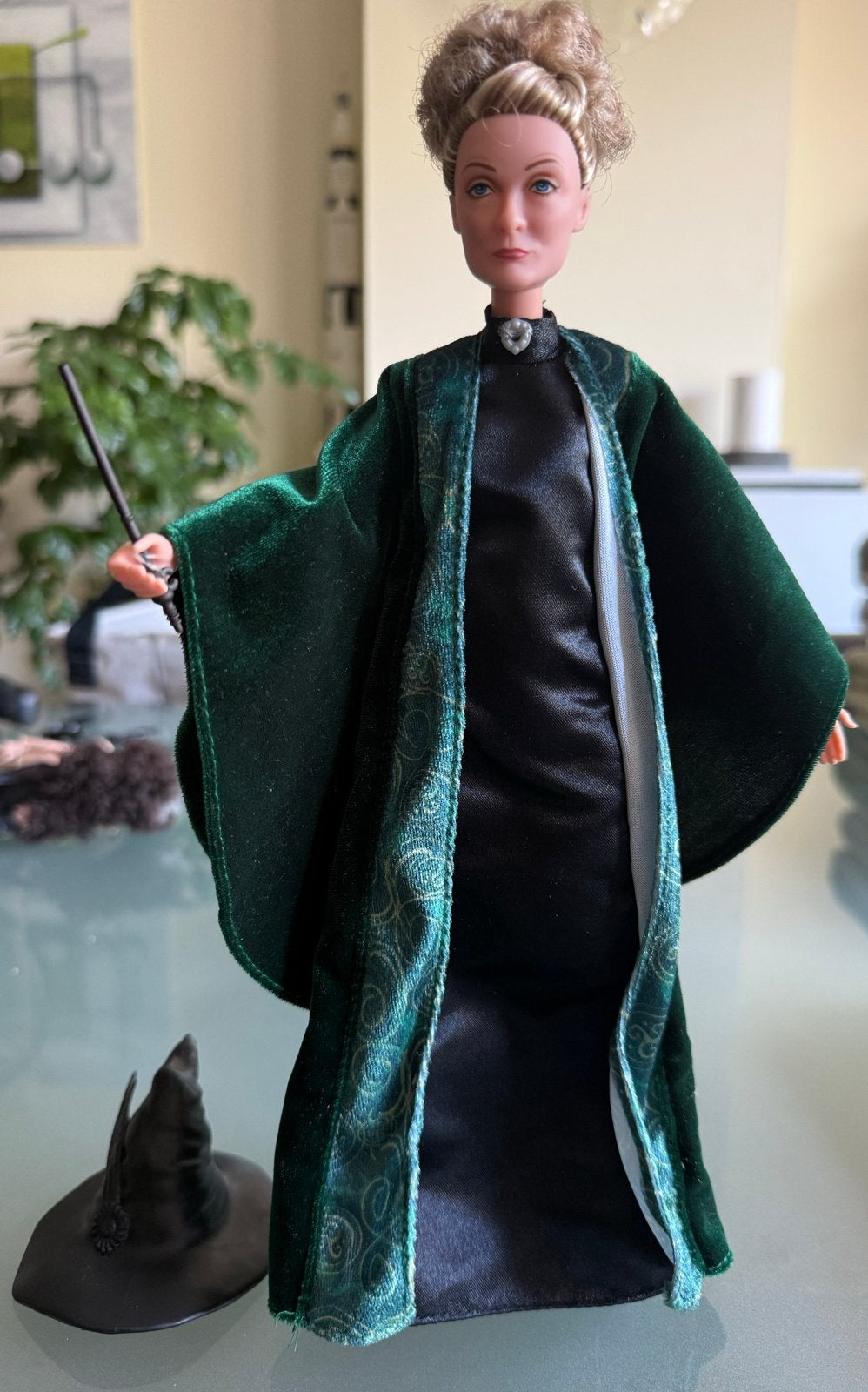 Harry Potter Minerva McGonagall Barbiepop, Kinderen en Baby's, Ophalen of Verzenden, Zo goed als nieuw, Overige typen