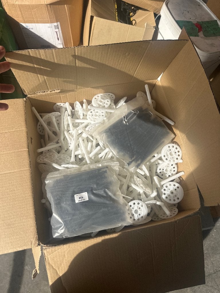 Isolatiepluggen / isolatieslagpluggen voor isolatiemateriaal, Doe-het-zelf en Verbouw, Minder dan 4 cm, Overige materialen, Vloerisolatie