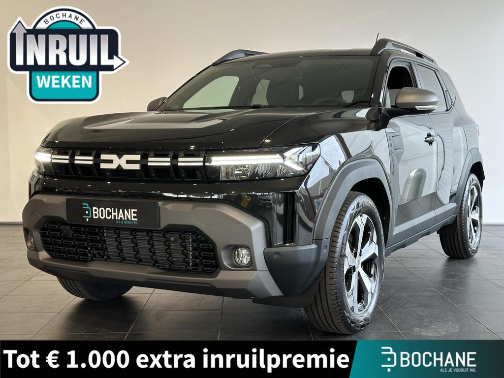 Dacia Duster 1.8 hybrid 155 limited edition DEMO | 360 CAMER, Auto's, Dacia, Stof, 1789 cc, Zwart, Origineel Nederlands