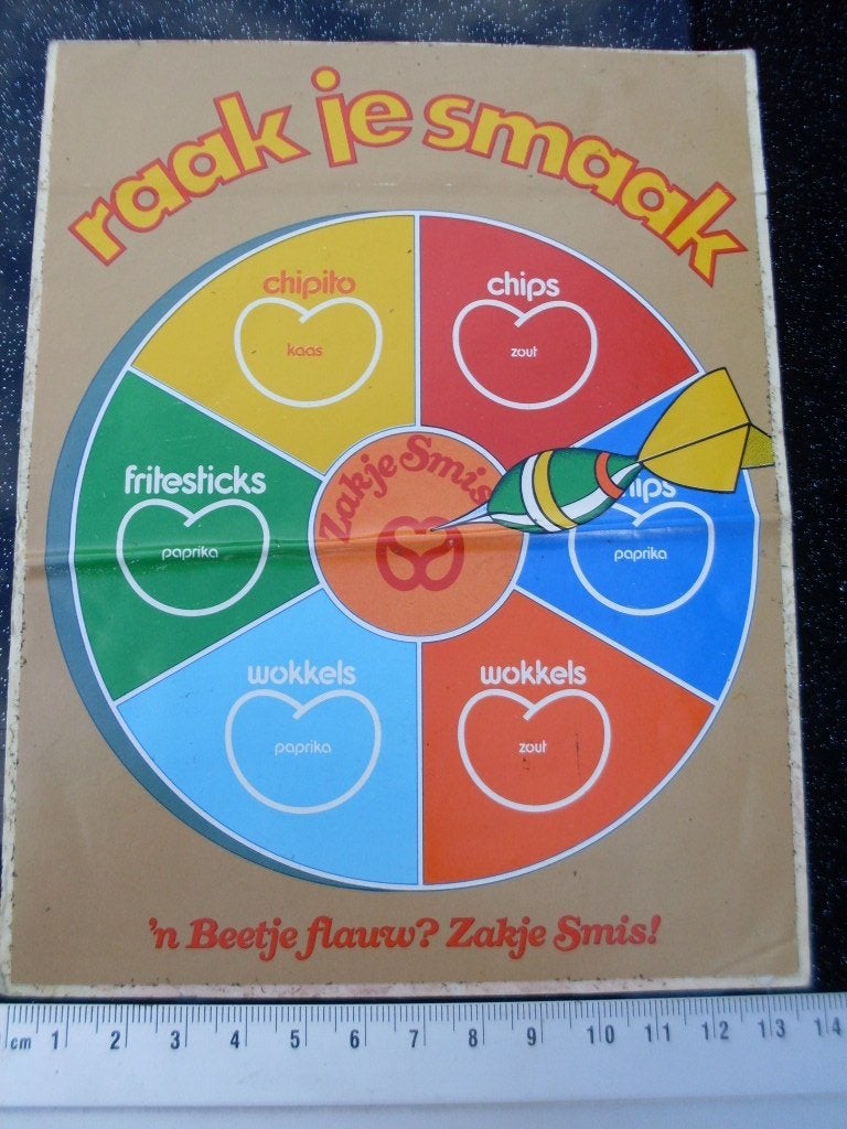 sticker 'n beetje flauw? Zakje Smis! chips wokkels chipito, Verzenden, Zo goed als nieuw, Merk