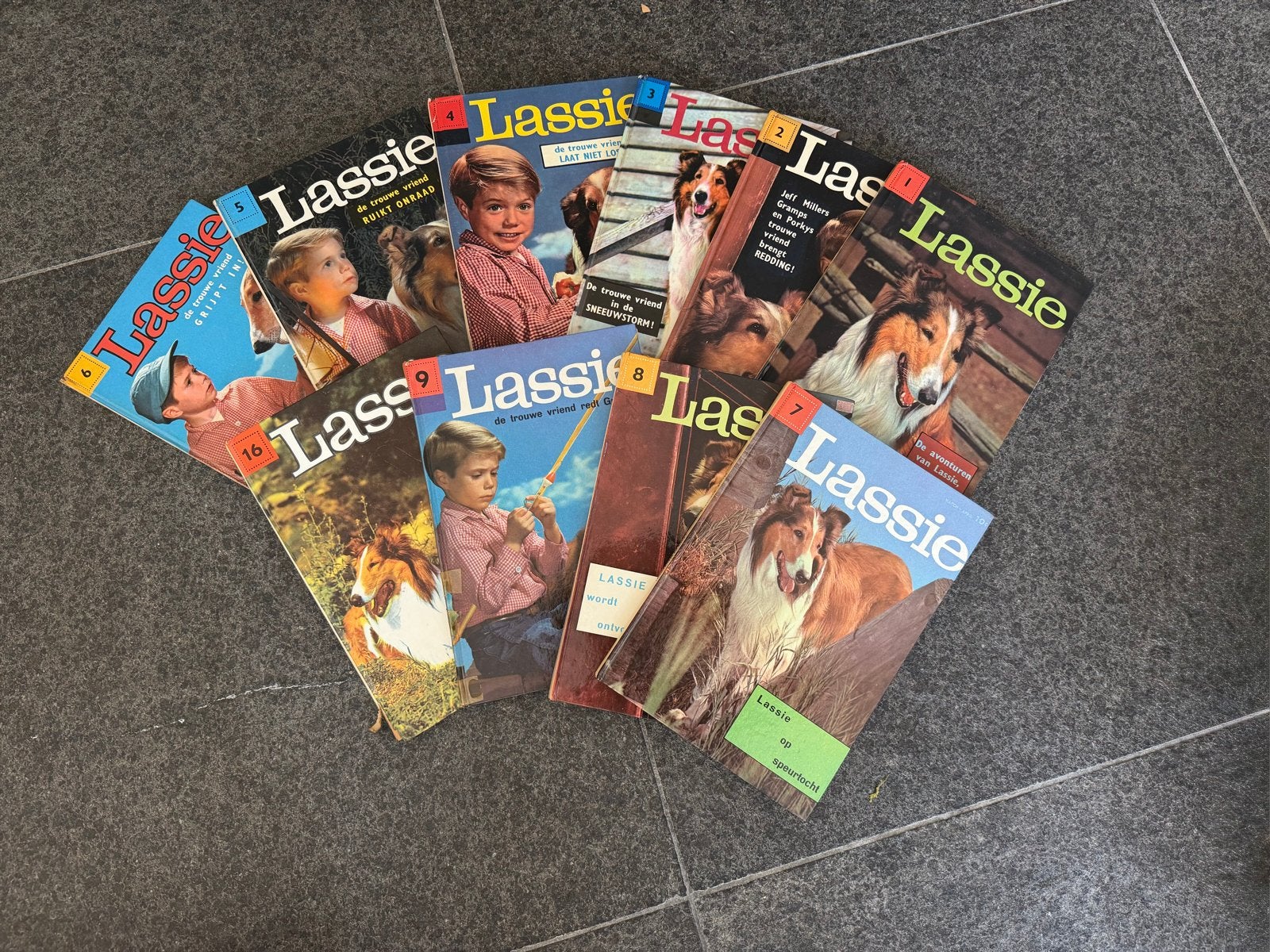 Lassie boeken Collectie - 10 Stuks, Ophalen, Gelezen