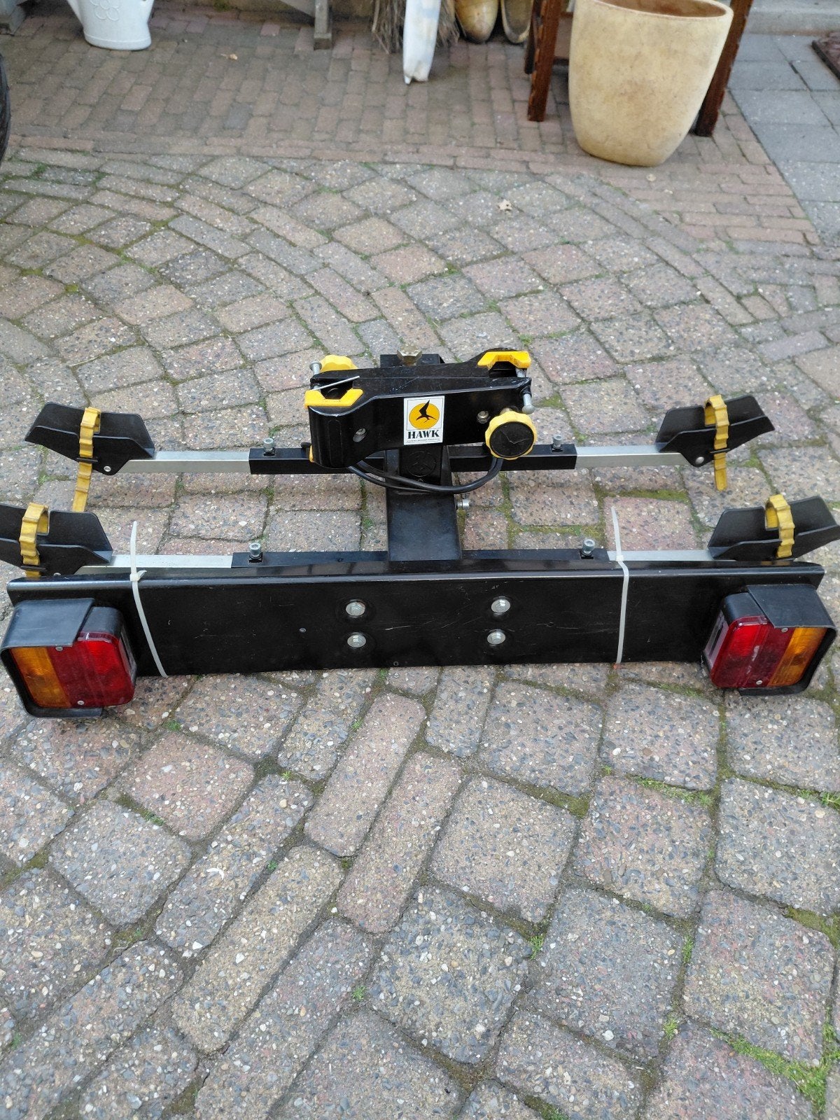 HAWK fietsendrager, Ophalen, Gebruikt, Trekhaakdrager