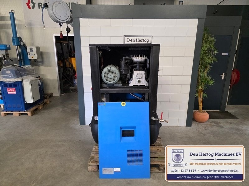 ABAC 5,5kW 13 bar schroefcompressor 270L tank, Doe-het-zelf en Verbouw, Compressors, Ophalen, Geluidgedempt, Gebruikt, 800 liter/min of meer