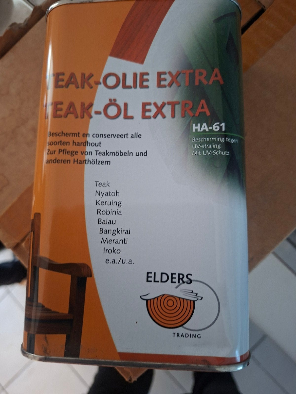Teakolie Extra - Topkwaliteit voor hardhout (15 blikken), Minder dan 5 liter, Ophalen of Verzenden, Nieuw, Beits