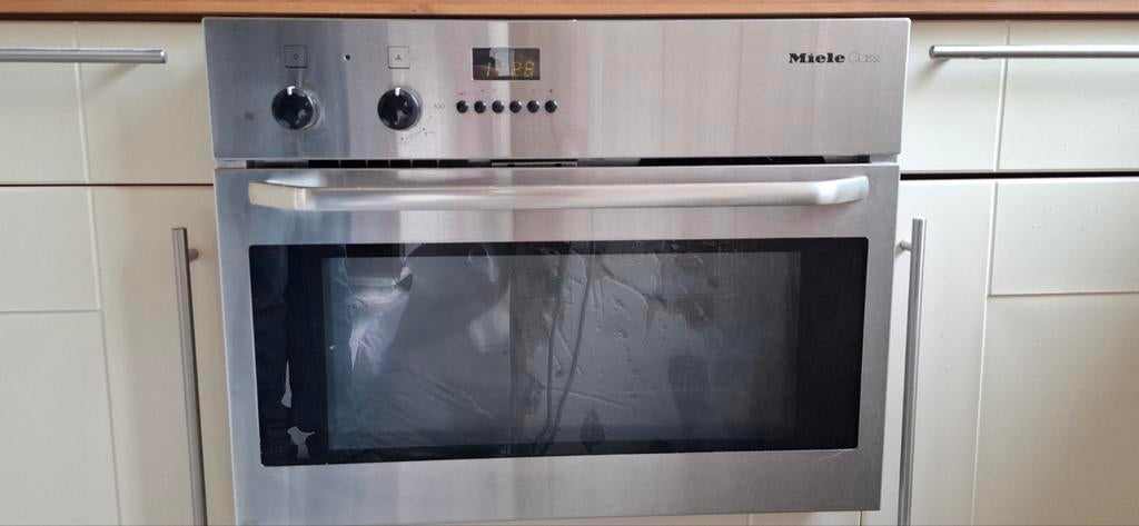 Miele Classic oven combi magnetron grill, Ophalen, 45 tot 50 cm, Gebruikt, 60 cm of meer