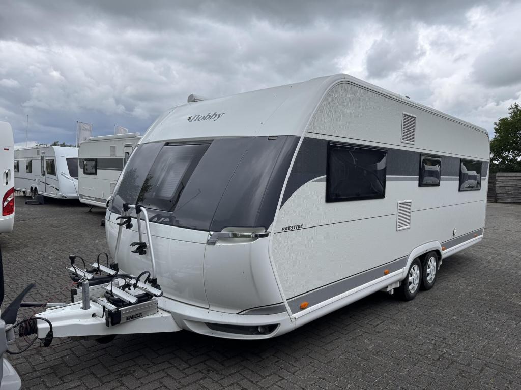 Hobby Prestige 620 CL 2025 | Enkele bedden | Movers | Airco, Rondzit, Hobby, Bedrijf, 6 tot 7 meter