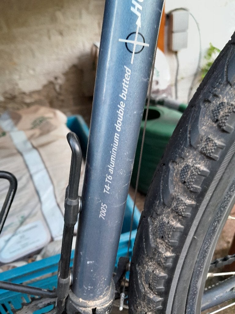 Mountainbike  merk nishiki, Gebruikt, Geen vering, 53 tot 57 cm, Ophalen