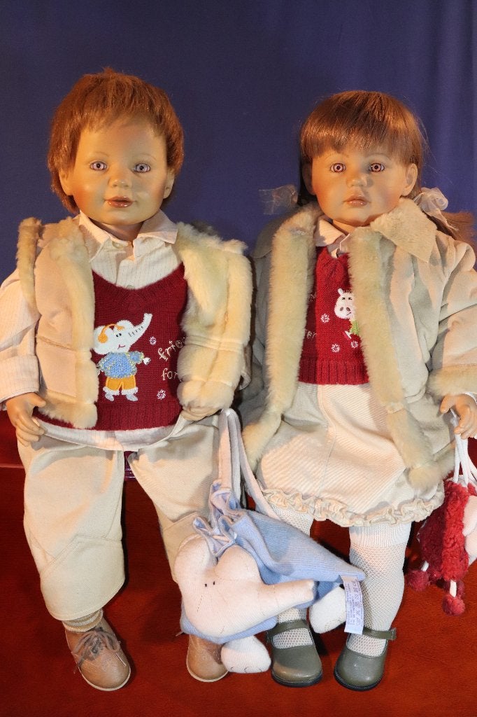 Naughty en Nice Designer poppen, Ophalen of Verzenden, Zo goed als nieuw, Pop, Levensecht of Reborn