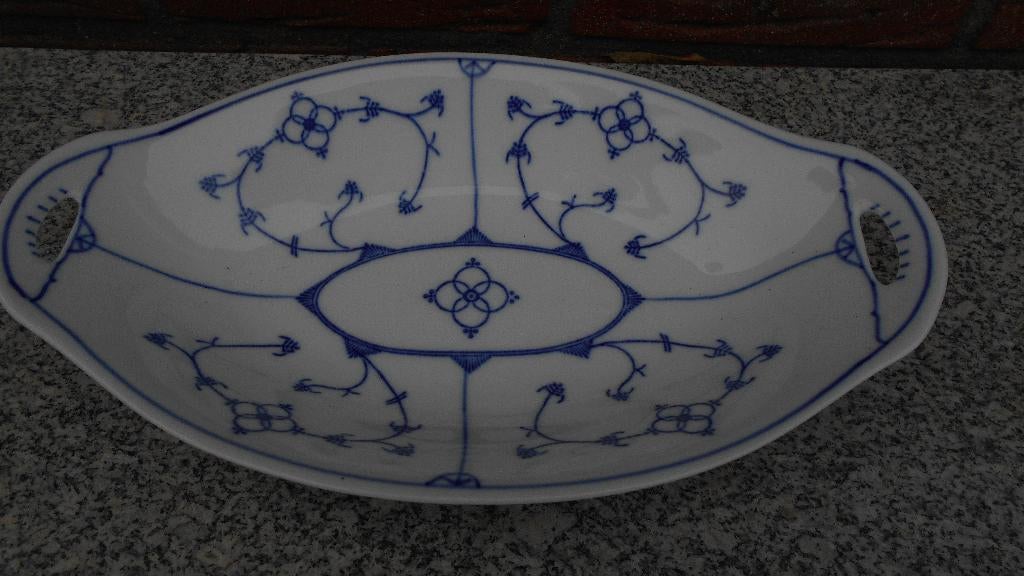 Blau Saks Jager Jäger BROODSCHAAL, Antiek en Kunst, Antiek | Servies los, Ophalen of Verzenden