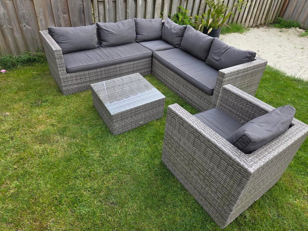 Loungeset garden impressions, Ophalen, Zo goed als nieuw, Wicker