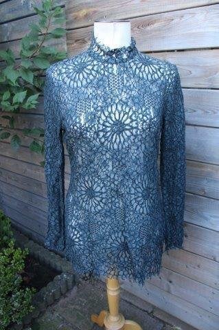 Tuniek groen kant by Malene Birger mt 40 Vaste prijs, Maat 38/40 (M), Ophalen of Verzenden, Zo goed als nieuw, MAlene Birger
