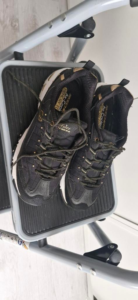 Skechers D'Lites 40 Air-Cooled Memory Foam sneakers, Skechers, Zwart, Ophalen of Verzenden, Sneakers of Gympen