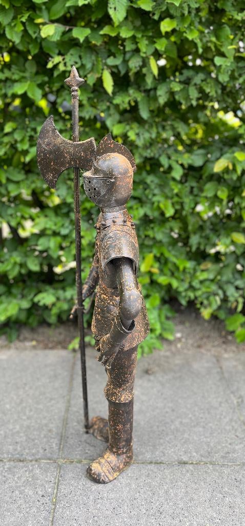 Ridder van metaal., Beeld, Bruin, 50 - 100 cm, Ophalen of Verzenden