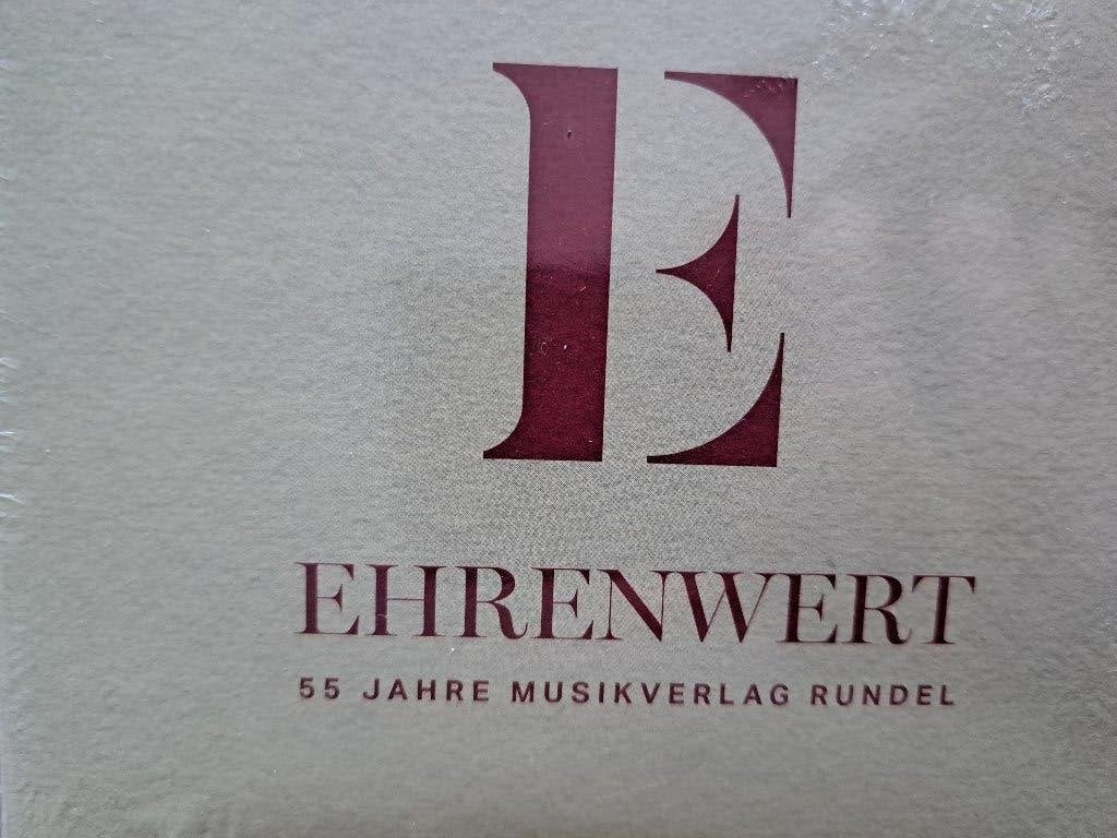 Ehrenwert CD – 55 Jahre Musikverlag Rundel (2019), Ophalen of Verzenden, Nieuw in verpakking
