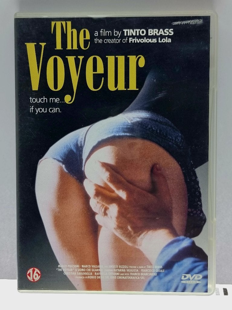 Zeldzaam Rare DVD - Tinto Brass - The Voyeur, Vanaf 18 jaar, Nederlands, Ophalen of Verzenden, Zo goed als nieuw