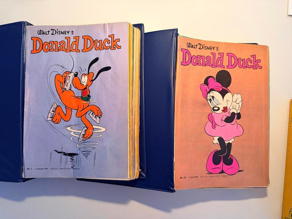 Donald Duck Jaargangen of delen 1972, 1973, 2004 tm2008, Meerdere stripboeken, Ophalen of Verzenden, Gelezen