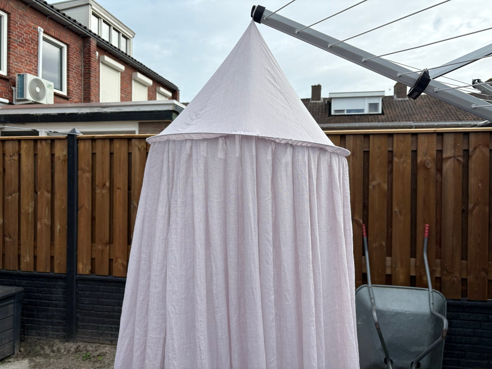 Hemeltje voor ledikant zgan, Kinderen en Baby's, Kinderkamer | Inrichting en Decoratie, Ophalen, Zo goed als nieuw, Klamboe