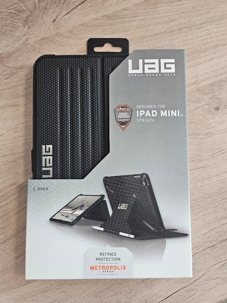 Ipad mini hoesje 5th gen, Apple iPad, Zwart, 8 inch, Nieuw