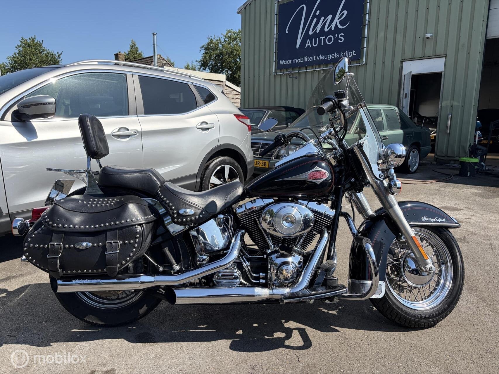 Harley Davidson 88 FLSTCI Heritage Softail Classic, Chopper, 1449 cc, Meer dan 35 kW, Handgeschakeld