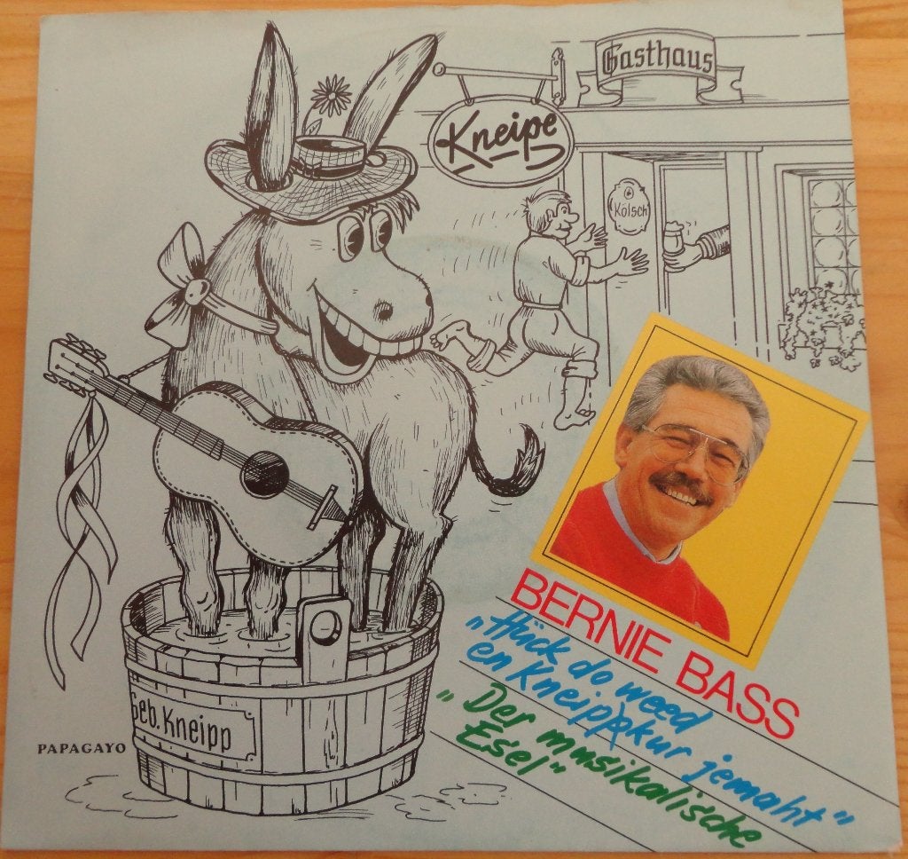 Bernie Bass > Huck du weed en kneippkur gemaht, Ophalen of Verzenden, Gebruikt, 7 inch, Overige genres
