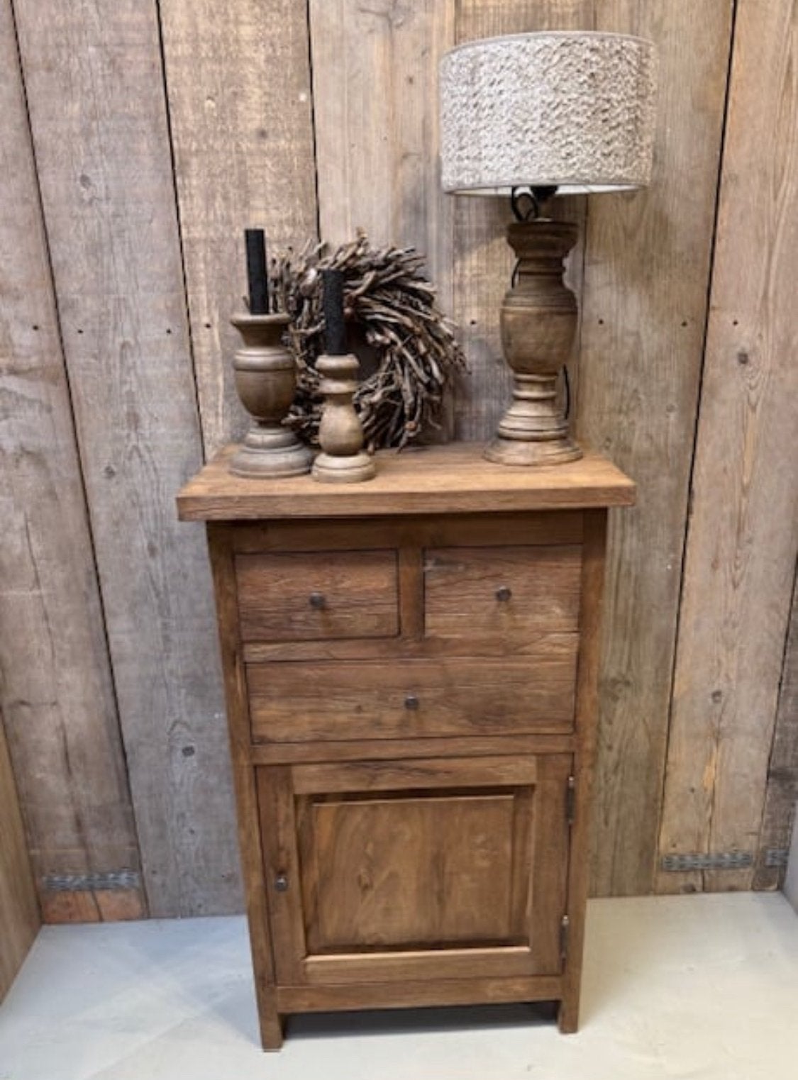 Sale Teakhouten kastje €199,95, Huis en Inrichting, Ophalen, Nieuw