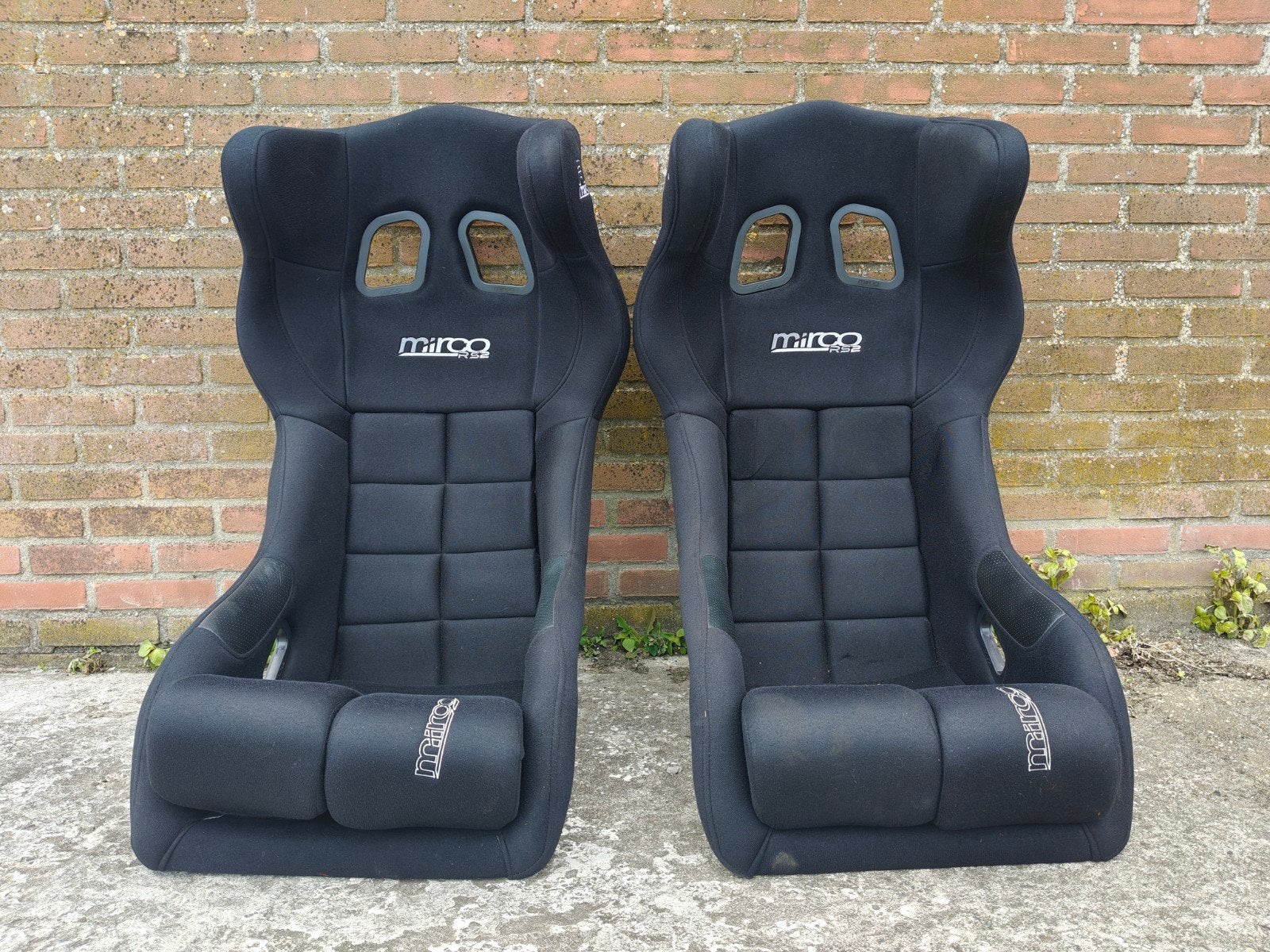 Mirco RS2 FIA gehomologeerde stoelen, Ophalen, Zo goed als nieuw